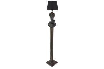 Vloerlamp DAVID 120cm sculptuur zwart - 48061, Ophalen of Verzenden, Nieuw