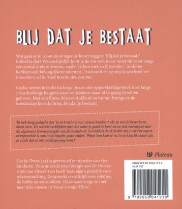 Blij dat je bestaat 9789058041210 Cocky Drost, Boeken, Verzenden, Gelezen, Cocky Drost