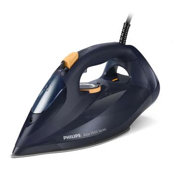 Philips 7000 series DST7060/20 HV-stoomstrijkijzer blauw/..., Verzenden, Nieuw