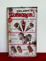 Zeldzame Gelati Toseroni-tafel - Emaille bord - Emaille