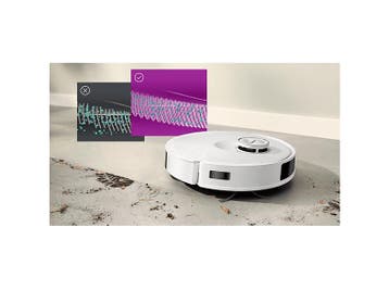 Bosch -  Robotstofzuiger Met Dweilfunctie Wit, Witgoed en Apparatuur, Stofzuigers, Verzenden, Nieuw, Reservoir, Robotstofzuiger