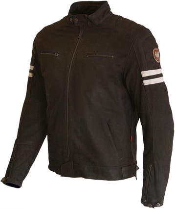 Merlin Hixon II D3O Bruin Leren Motorjas, Motoren, Kleding | Motorkleding, Nieuw met kaartje, Jas | leer, Merlin, Heren