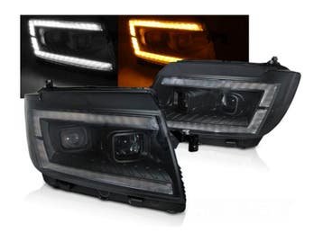 FULL LED koplampen Black knipperlicht, Verzenden, Nieuw, Volkswagen