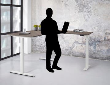StandUp XF3 elektrisch zit/sta hoekbureau, 200x180cm, Overige plaatsen, Ophalen of Verzenden, Nieuw in verpakking, Bureau