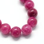 10 x edelsteen kraal van Jade 8mm Camellia gat: 1mm (Kralen), Ophalen of Verzenden, Nieuw, Kraal