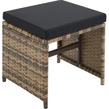 Wicker zitgroep Palma 8+4+1 met beschermhoes, Verzenden, Nieuw