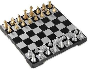 Schaken Reis Casette Magnetisch Zwart | HOT Games -, Verzenden, Nieuw
