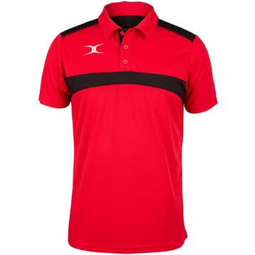 Gilbert sport poloshirt rood zwart  van €36,00 voor €18,00, Ophalen of Verzenden, Nieuw