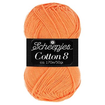 Scheepjes Cotton 8 - 639 Adjust - Katoen Garen, Ophalen of Verzenden, Nieuw