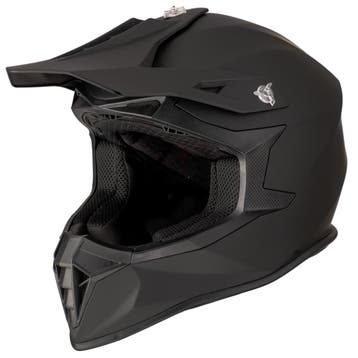 VINZ Luis - Mat Zwart, Motoren, Kleding | Motorhelmen, Verzenden, Nieuw met kaartje, L, Offroadhelm