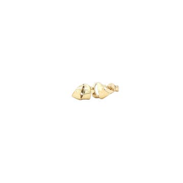 Gouden oorstekers 14 karaat, Sieraden, Tassen en Uiterlijk, Oorbellen, Verzenden, Zo goed als nieuw, Goud