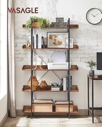 Nieuw-Boekenplank-28 x 100 x 178 cm; 21,1 kg, Ophalen, Nieuw