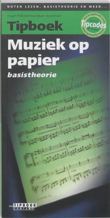 Tipboek muziek op papier / Basistheorie / Tipboek, Boeken, Muziek, Verzenden, Gelezen, Bart Noorman