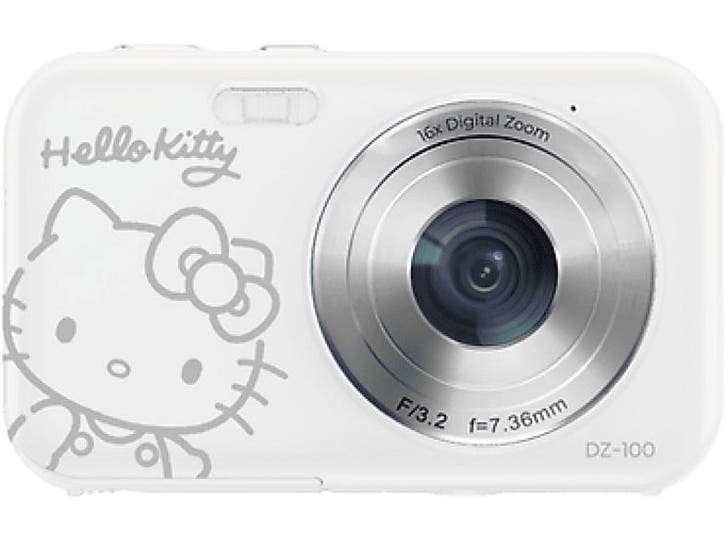 Yashica -  Dz-100 Hello Kitty Compactcamera  - Wit, Audio, Tv en Foto, Fotocamera's Digitaal, Nieuw, Overige Merken, Verzenden