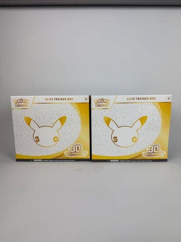 Pokémon - 2 Elite trainer box - 2 Elite trainer box - 30th, Hobby en Vrije tijd, Nieuw