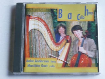 Bach Harp & Cello - Anke Anderson, Mariette Gort, Ophalen of Verzenden, Zo goed als nieuw