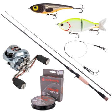 Ultimate Vital Baitcasting Hengelset, Verzenden, Nieuw