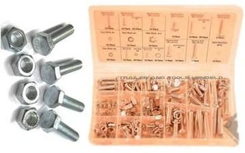 Bout En Moer Assortiment, 240 Delig, Verschillende Maten, Ophalen of Verzenden, Nieuw
