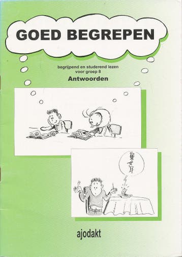 Ajodakt Antwoorden Goed Begrepen groep 8, Verzenden, Nieuw