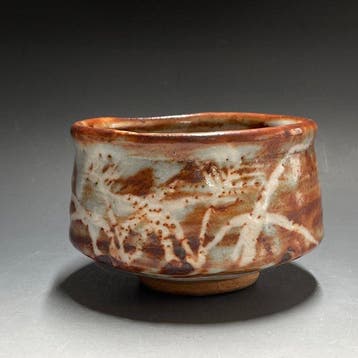 Nezumi Shino Ware - Genya Tanaka / Kikusen Kiln - Chawan -