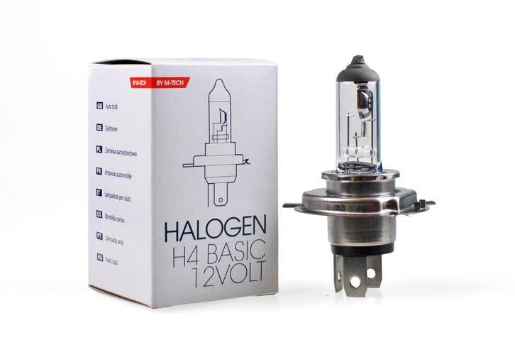 M-Tech - H4 12V 90/100W - Basic - Enkel, Auto-onderdelen, Verlichting, Nieuw, Alfa Romeo, Amerikaanse onderdelen, Audi, BMW, Citroën