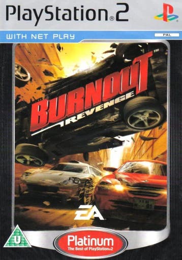 Burnout Revenge [Platinum] - Playstation 2 - Geek Out!, Gekoppelde computers, Racen en Vliegen, 2 spelers, Zo goed als nieuw