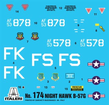 B-57G Night Hawk, Verzenden, Nieuw