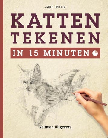 Katten tekenen in 15 minuten 9789048310364 Jake Spicer, Verzenden, Zo goed als nieuw, Jake Spicer