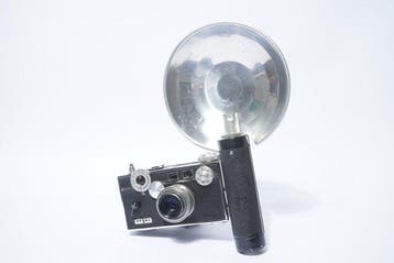 Argus The Brick C3, con flash. Vintage americana anni 40., Nieuw