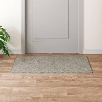 vidaXL Tapijtloper 50x100 cm sisal-look platina, Huis en Inrichting, Stoffering | Tapijten en Kleden, Verzenden, Nieuw