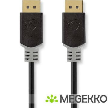 Nedis DisplayPort-Kabel Male Male 8K 60Hz 2 m, Verzenden, Nieuw