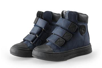 Develab Hoge sneakers Jongens in maat 24 Blauw, Jongen of Meisje, Schoenen, Zo goed als nieuw, Verzenden