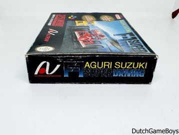Super Nintendo / Snes - Aguri Suzuki - F-1 Super Driving - F, Verzenden, Gebruikt