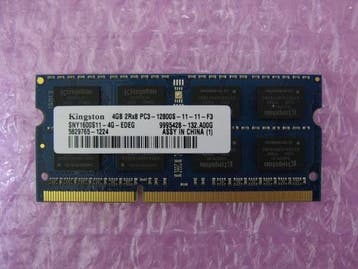 Kingston SNY1600S11-4G 4GB DDR3 RAM-geheugen voor laptop en, Computers en Software, Ophalen of Verzenden, Nieuw