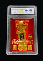 1996 Skybox Michael Jordan Red Holo Refractor - Signature, Nieuw