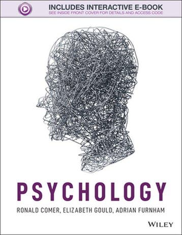 9781119941262 Psychology | Tweedehands, Verzenden, Zo goed als nieuw, Ronald Comer