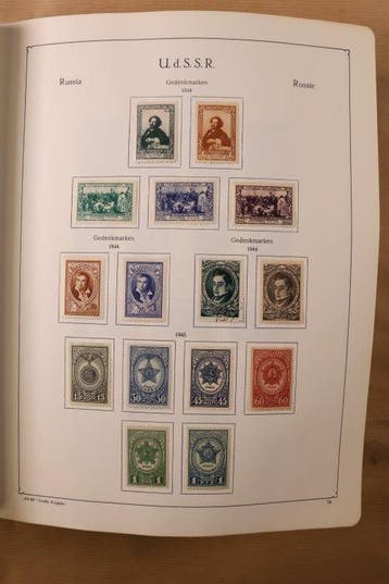 Sovjet-Unie 1945/1975 - Gevorderde collectie in 1 KABE, Postzegels en Munten, Gestempeld