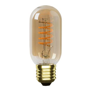 LED - filament - e27 - tube - dimbaar - amber - 4w - 2500k, Ophalen of Verzenden, Nieuw