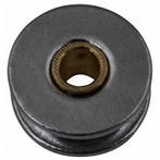 Rvs schijf met messing bus 32mm, Verzenden, Nieuw