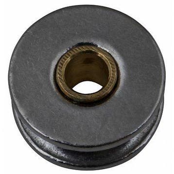 Rvs schijf met messing bus 32mm, Verzenden, Nieuw