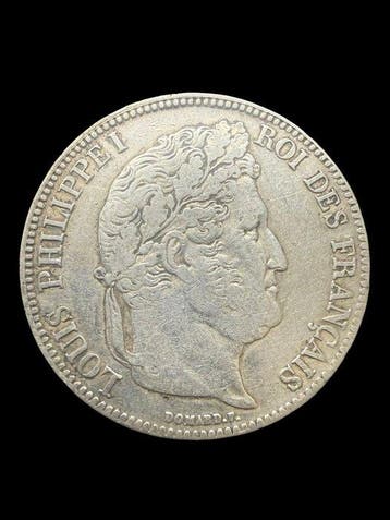 Frankrijk. Louis Philippe I. 5 Francs 1834-A, Paris (Zonder