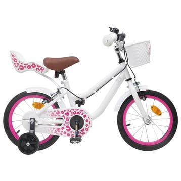 vidaXL Kinderfiets 12 Inch voor 2-4 jaar oud Wit, Verzenden, Nieuw