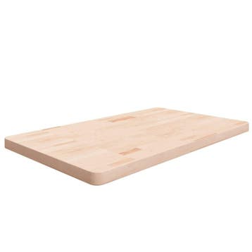 Massief Houten Blad 100cm - Onbehandeld | Laatste Stuk!, 100 tot 150 cm, Overige typen, Ophalen of Verzenden, Zo goed als nieuw