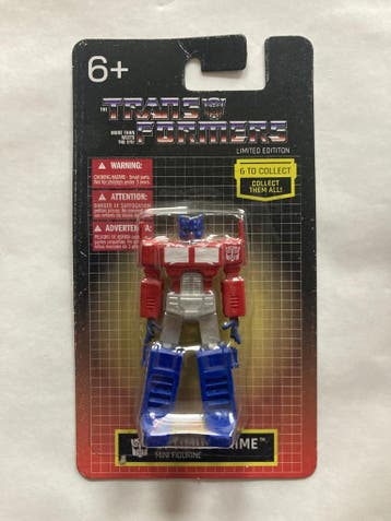 THE TRANSFORMERS OPTIMUS PRIME MINI FIGURE (TOYS), Verzamelen, Verzenden, Gebruikt