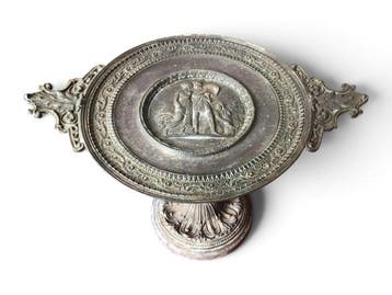 Tafelmiddenstuk - Brons - Decoratieve pronkschaal