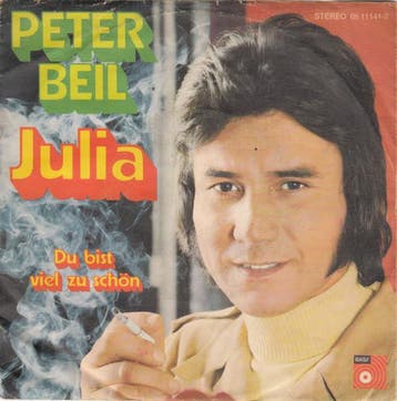 Single vinyl / 7 inch - Peter Beil - Du Bist Viel Zu SchÃ.., Verzenden, Zo goed als nieuw, 7 inch, Overige genres