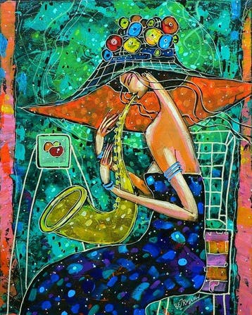 Wiktor Bezrukow - The saxophonist
