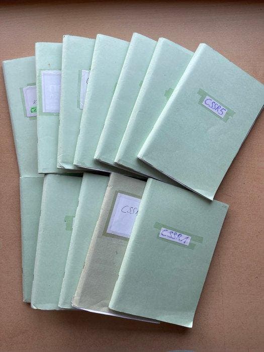 Tsjecho-Slowakije 1918/1979 - Partij in 12 Boekjes, Postzegels en Munten, Postzegels | Europa | Overig