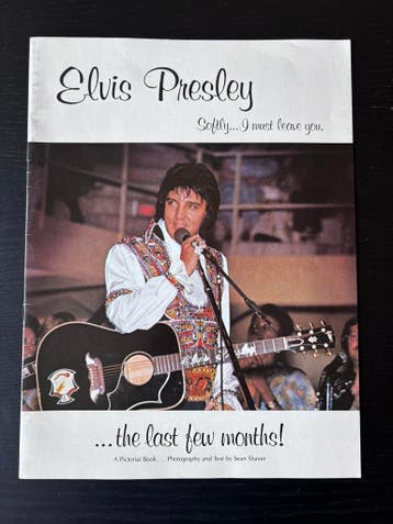 Elvis Presley boek - Softly I must leave you...(S. Shaver), Ophalen of Verzenden, Zo goed als nieuw, Boek, Tijdschrift of Artikel