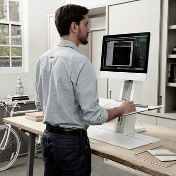 Humanscale easy to use zit-sta bureaus bij Project Meubilair, Kantine of Aula, Nieuw in verpakking